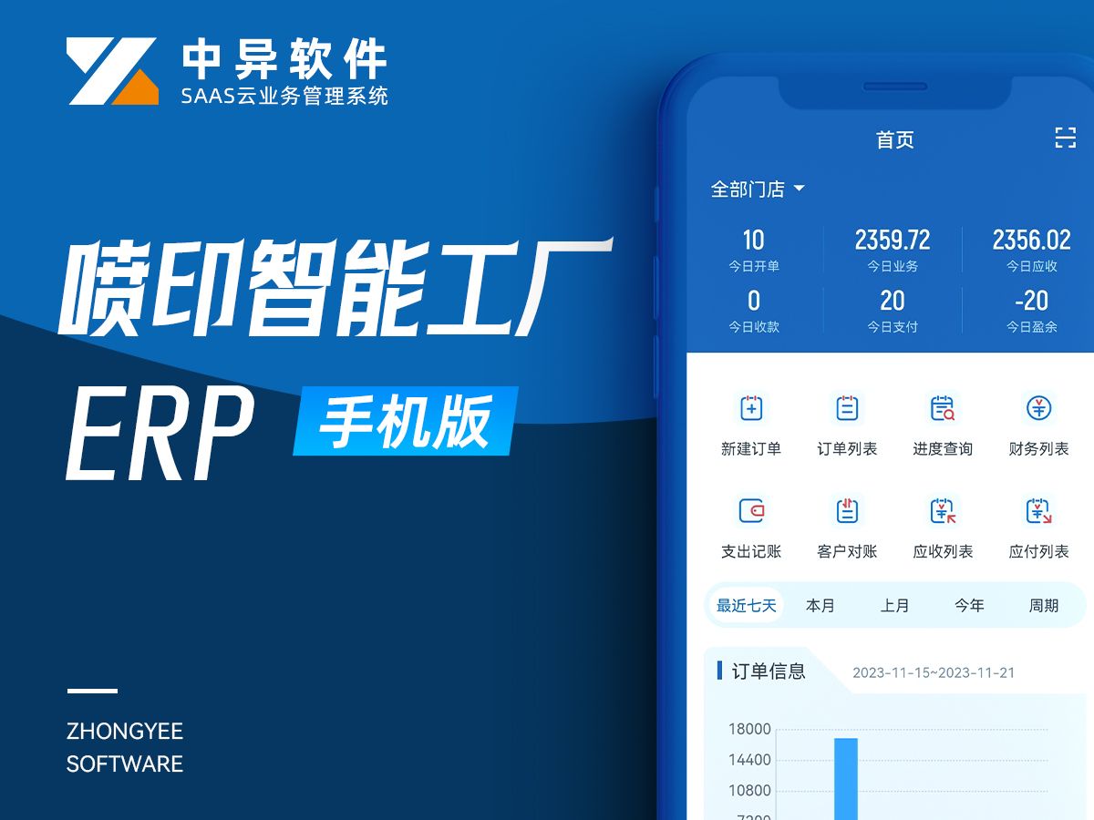 噴印智能工廠手機ERP 廣告制作行業的全能管理利器